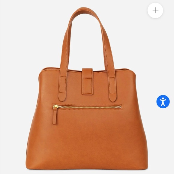 Fawn design satchel in brown - Picture 4 of 8